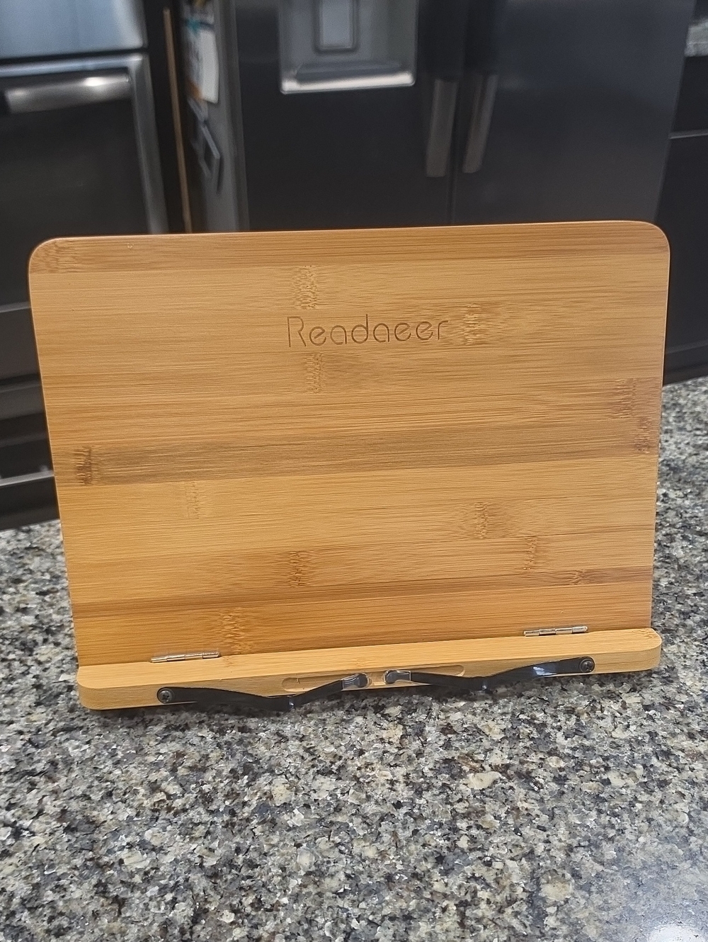 New Readaeer Bamboo Tablet/Book Stand - Natural Wood